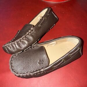 Janie and Jack Boy's Driver Shoe (Toddler/ Big Kid) Leather Loafers